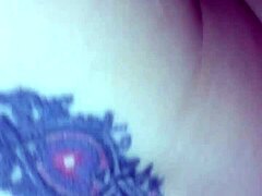 This girl moans loudly during intense doggy-style fucking with her tight pussy.