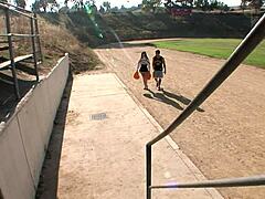 Ashlyn rae gets anal fucked by talon in fishnets and stockings