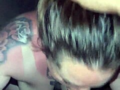 Blonde Slut Takes Deepthroat Cumshot Facial.
