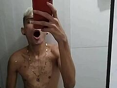 i jerk off in the bathroom after soccer game