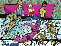 Roobix - an erotic space opera comic trailer nsfw?