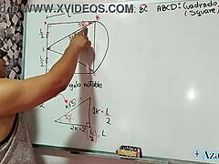 brazilian student learns sexual math in bedroom with teacher