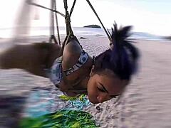 Shibari Master Episode 2 Brunette In Coconut Tree