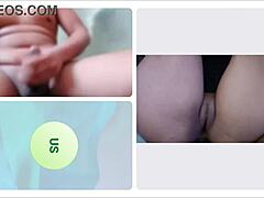 Fucking married woman's ass on webcam.