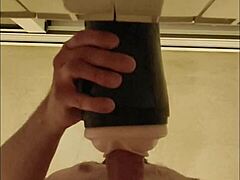 Fucking my fleshlight until it makes me tremble with orgasm