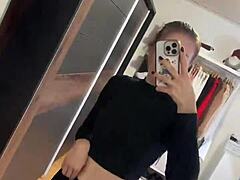 Black Girl Wears Pink Socks For Fetish Soles