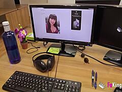 Desperate Busty Colombian Chick Craves That Dick-Sucking Gig!