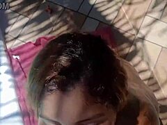 Ele Me Pegou Batendo Siririca Na Beira Da Piscina E Socou O Pau Com Forca Em Mim