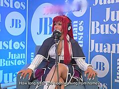 oh man i got multiple orgasms riding that sybian in cosplay on juan bustos podcast evybubbles