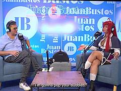 oh man i got multiple orgasms riding that sybian in cosplay on juan bustos podcast evybubbles