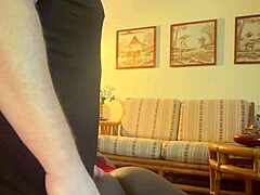 ebony amateur in homemade video gets her wet pussy licked deep then fucked doggystyle hard