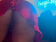 ebony amateur in homemade video gets her wet pussy licked deep then fucked doggystyle hard