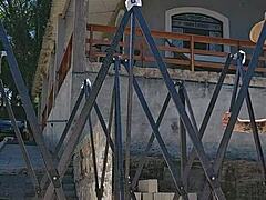 Montando Uma Tenda Na Ch�cara Usando Um Body Socado No Rabo! Flashing And Exhibitionists In Usa Style!