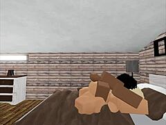 丰满肥婆狂求巨黑屌猛干，大奶肥臀抖动激烈炮战