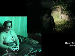 Oh my god, diving into this naked Alan Wake 2 playthrough part 19 with my curvy tattooed body fully exposed!