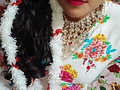 That small sister does her first time anal creampie with stepbrother in the bedroom, including dirty talk and close-up licking.