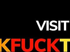 Ebony Babe Gives Interracial Blowjob and Gets Fucked Doggystyle in Massage Therapy!