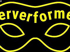 mean strappado ties up old german slave in femdom cage with bound balls and heels