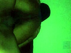 Bold riding big black cock in trap with ebony amateur couple action