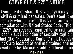 Hey, watch how Scott Rhodes blasts his hot load all over Maxine X's lips after pounding her big ass hard?