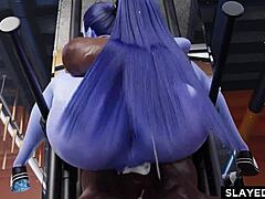 黑寡妇被大屌狂操激烈内射高潮