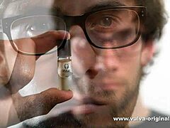 Wet Panties Cover Horny Blonde Girl's Dripping Vulva and Tight Cunt