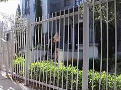 Hey, watch goth girl Nikki Hearts make Carmen Callaway take that huge strapon and cum hard