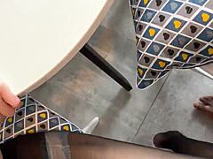 Oh man, my cute white coworker is obsessed with sucking my big black dick deep 😈