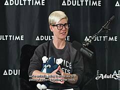 a casual interview podcast featuring the stunning redhead sophia locke