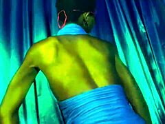 I feel so turned on watching Abena Assbanger dance erotically with her slim sexy body