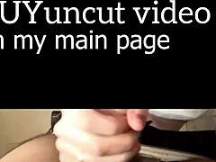 What if a tanned slut with big tits tries fisting a cucumber in the garage for a quickie