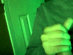 Masturbating solo for my girlfriend with intense strokes