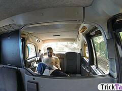 We're getting so horny in this cab, fucking hard while they film us all the way.