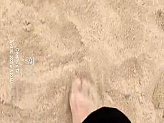 Bare Feet Sensory Play In Sand For Fetish Lovers