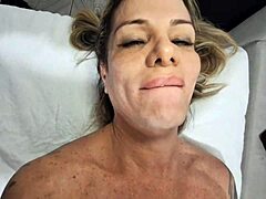 Naughty Masseur Fucks Hot Mature Woman In Steamy Wet Pussy And Ass Session