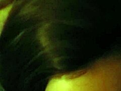 Amateur Slut Sucks Cock but Ends Up Gagging on Deep Throat Action