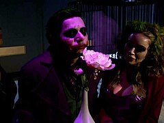 blonde milf joins the wild batman orgy with big cocks and bisexual fun