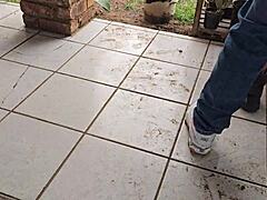 Friend shares his wife in a surprising outdoor quick adventure scenario