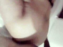 So this Maria hotwife BBW hooks up with a Tinder guy for anal creampie while filming for her cuck husband