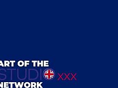 This British teen 18+ begs for orgasm denial with wand edging her pussy in goth cosplay lingerie 😏