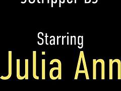 Horny COUGARS JULIA ANN and JESSICA JAYMES SLOBBER on COCK together in double blowjob and titty fuck action. They handle that big dick in threesome handjob style.