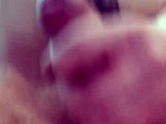 suggestive solo play in the bath with orgasm