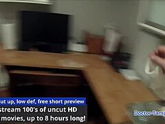 坦帕医生乳胶手套镣铐锁宽臀娜奥米爱丽丝张腿