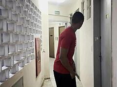 husband catches wife in a surprising moment with the neighbor