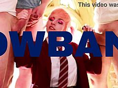 student gets tied up for teasing and orgasm denial in a taboo british setup