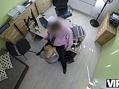 Damn, Watch This Sweet Blonde Teen Blonde Give Up Her Tight Pussy For Cash In A Naughty Czech Casting Interview! She's Fucking The Loan Agent Hard In Wild European Couple Sex - So Hot!