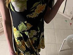 Hey colleague, suck my dick on this business trip like a cute amateur teen! She deepthroats until facial cumshot in ripped clothes during homemade action.