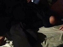 He sneaks into his shy stepdaughter's room, turns on the camera, and fucks her tight wet pussy in missionary.