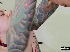 hey 😈 this foxy girl got dragged to butt hole asylum for brutal anal therapy and ass to mouth action!