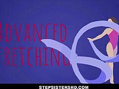 stepsistershd shows big dick stepbrother pounding skinny teen 18+ stepsister fiona frost during yoga stretching pov with parker ambrose.